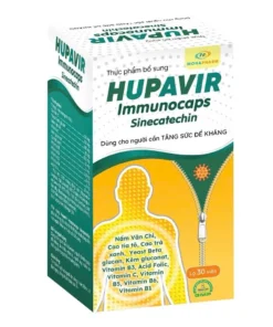 Viên uống Hupavir Immunocaps hỗ trợ đào thải HPV, sùi mào gà , hỗ trợ tăng cường đề kháng cho cả nam và nữ lọ 60 viên - Ảnh 5