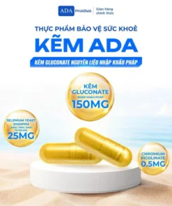 Kẽm ADA 30 Viên Zinc Gluconate Nhập Khẩu Pháp – Tăng Đề Kháng, Hỗ Trợ Tăng Cường Sức Khỏe - Ảnh 4