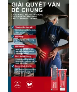 LANZF Kem Massage Giảm Đau Xương Khớp Hỗ Trợ Giảm Căng Cứng Cơ, Thư Giãn Khớp Gối Vai Lưng 100g 16 LANZF Kem Massage Giảm Đau Xương Khớp Hỗ Trợ Giảm Căng Cứng Cơ, Thư Giãn Khớp Gối Vai Lưng 100g - Ảnh 8