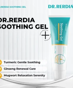 [Sẵn hàng] Gel làm dịu DR.RERDIA, Nhân sâm, Gừng, Ngải cứu, Thành phần tự nhiên, Chăm sóc nhẹ nhàng