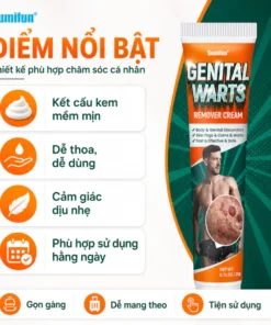 Kem bôi nam khoa Sumifun giúp giảm ngứa vùng kín làm sạch mụn cóc sùi mào gà 20g - Ảnh 5