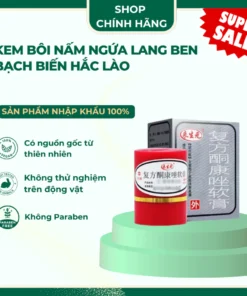 Kem bôi nấm ngứa lang ben bạch biến hắc lào - Ảnh 9