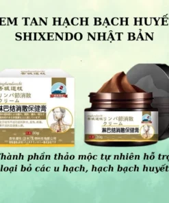 Kem tan hạch, bạch huyết Shixendo, dùng cho vùng cổ, nách, sau tai, làm tan u hạch, giảm sưng đỏ