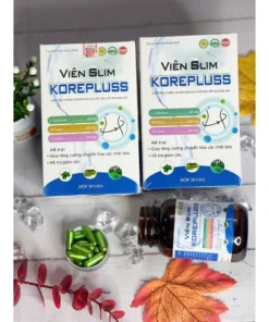 Viên Uống Giảm Cân Slim KOREPLUSS (30 Viên) – hỗ trợ giảm cân, tăng cường chuyển hoá chất béo