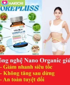 Viên Uống Giảm Cân Slim KOREPLUSS (30 Viên) – hỗ trợ giảm cân, tăng cường chuyển hoá chất béo - Ảnh 11