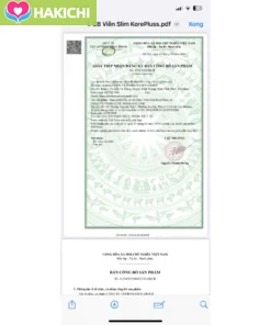 Viên Uống Giảm Cân Slim KOREPLUSS (30 Viên) – hỗ trợ giảm cân, tăng cường chuyển hoá chất béo - Ảnh 10