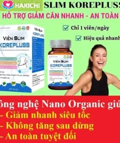Viên Uống Giảm Cân Slim KOREPLUSS (30 Viên) – hỗ trợ giảm cân, tăng cường chuyển hoá chất béo - Ảnh 12