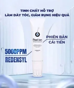 Lăn Mọc Tóc Mocha Hairborn , Tinh Chất Mọc Tóc Công Nghệ Ion Nano 2 chiều , Peel Ion Hairborn 60ml