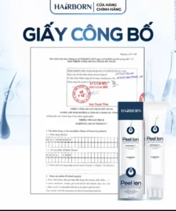 Lăn Mọc Tóc Mocha Hairborn , Tinh Chất Mọc Tóc Công Nghệ Ion Nano 2 chiều , Peel Ion Hairborn 60ml - Ảnh 4