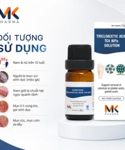 [MỤN VÙNG KÍN] Dung Dịch Xử Lý Hạt Ngọc, Sùi Mào Gà MK TCA ( Che Tên ) - Ảnh 4