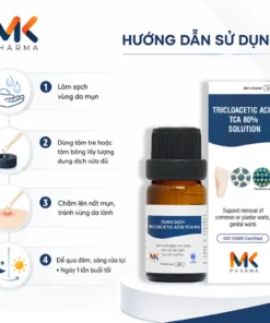 [MỤN VÙNG KÍN] Dung Dịch Xử Lý Hạt Ngọc, Sùi Mào Gà MK TCA ( Che Tên ) - Ảnh 5