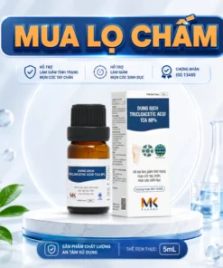 [MỤN VÙNG KÍN] Dung Dịch Xử Lý Hạt Ngọc, Sùi Mào Gà MK TCA ( Che Tên ) - Ảnh 8
