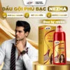 Dầu Gội Thảo Dược Phủ Bạc NEZHA 400ml Chính Hãng, Đen Tự Nhiên, Giữ Màu Lâu
