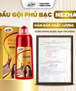 Dầu Gội Thảo Dược Phủ Bạc NEZHA 400ml Chính Hãng, Đen Tự Nhiên, Giữ Màu Lâu 12 Dầu Gội Thảo Dược Phủ Bạc NEZHA 400ml Chính Hãng, Đen Tự Nhiên, Giữ Màu Lâu - Ảnh 5
