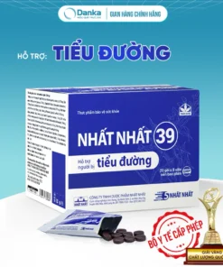 Thực phẩm bảo vệ sức khoẻ Nhất Nhất 39 Tiểu đường - Hỗ trợ giảm đường huyết, giảm nguy cơ biến chứng tim mạch