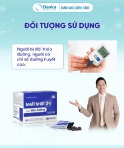 Thực phẩm bảo vệ sức khoẻ Nhất Nhất 39 Tiểu đường - Hỗ trợ giảm đường huyết, giảm nguy cơ biến chứng tim mạch - Ảnh 7