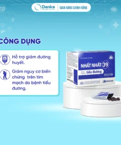 Thực phẩm bảo vệ sức khoẻ Nhất Nhất 39 Tiểu đường - Hỗ trợ giảm đường huyết, giảm nguy cơ biến chứng tim mạch - Ảnh 3