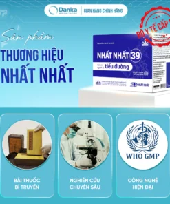 Thực phẩm bảo vệ sức khoẻ Nhất Nhất 39 Tiểu đường - Hỗ trợ giảm đường huyết, giảm nguy cơ biến chứng tim mạch - Ảnh 6