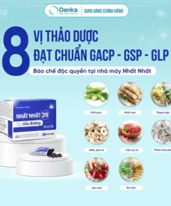 Thực phẩm bảo vệ sức khoẻ Nhất Nhất 39 Tiểu đường - Hỗ trợ giảm đường huyết, giảm nguy cơ biến chứng tim mạch - Ảnh 8