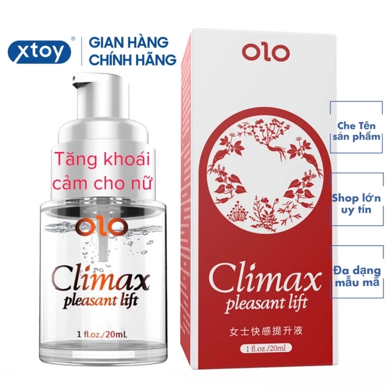Gel Bôi Trơn Tăng Khoái Cảm Cho Nữ OLOL Climax 20ml chính hãng 19 olo1