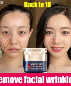 [Đảm bảo chính hãng] Kem loại bỏ nếp nhăn Qingling Chống lão hóa Hydrating Firming EELHOE Dưỡng ẩm - Ảnh 4