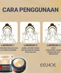 [Đảm bảo chính hãng] Kem loại bỏ nếp nhăn Qingling Chống lão hóa Hydrating Firming EELHOE Dưỡng ẩm - Ảnh 6