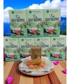 Hộp 40 gói trà rau mương Bảo Khang, trà túi lọc rau mương, thảo mộc tự nhiên, đồ uống mỗi ngày - Ảnh 3