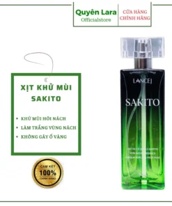 Xịt Khử Mùi Hôi Nách Sakito Chính Hãng.Hương Thơm Dịu Nhẹ Dùng Cho Được Cả Nam Và Nữ