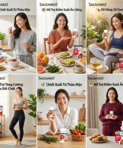 SAUSANDO - Hỗ trợ chăm sóc cơ thể mỗi ngày - Hỗ trợ duy trì vóc dáng cân đối 19 SAUSANDO - Hỗ trợ chăm sóc cơ thể mỗi ngày - Hỗ trợ duy trì vóc dáng cân đối - Ảnh 10