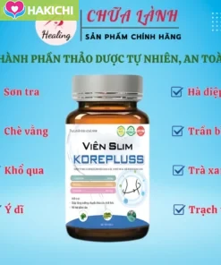 Viên Uống Giảm Cân Slim KOREPLUSS (30 Viên) – hỗ trợ giảm cân, tăng cường chuyển hoá chất béo - Ảnh 16