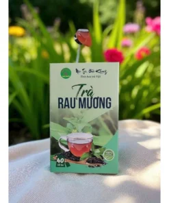 Hộp 40 gói trà rau mương Bảo Khang, trà túi lọc rau mương, thảo mộc tự nhiên, đồ uống mỗi ngày