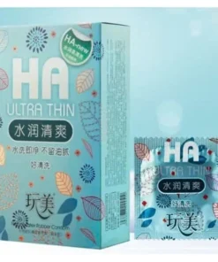 Bao cao su ,HA Hộp 100 chiếc, siêu mỏng, ,nhiều bôi trơn gốc nước.
