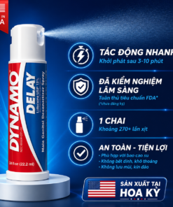 Chai Xịt Dynamo Delay Chính Hãng – Kéo Dài Thời Gian Yêu
