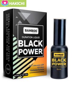 Chai Xịt Bamboo Black Power 13% USA 15ml - Ảnh 3