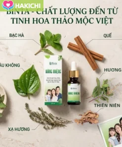 Tinh Dầu Răng Miệng Binta 20ml Thảo Dược Thiên Nhiên, Binta Oral Essential Oil 100% natural 20ml 17 Tinh Dầu Răng Miệng Binta 20ml Thảo Dược Thiên Nhiên, Binta Oral Essential Oil 100% natural 20ml - Ảnh 8