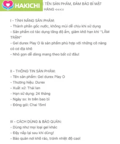 Gel bôi trơn tăng khoái cảm cho nữ play O 15ml 11 Gel bôi trơn tăng khoái cảm cho nữ play O 15ml - Ảnh 5