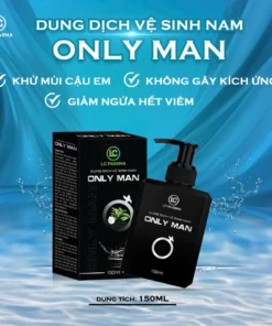Dung dịch vệ sinh nam giới ONLY MAN giảm viêm ngứa, Cải thiện hạt ngọc cho phái mạnh (150ml) 7 Dung dịch vệ sinh nam giới ONLY MAN giảm viêm ngứa, Cải thiện hạt ngọc cho phái mạnh (150ml) - Ảnh 2