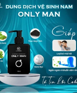 Dung dịch vệ sinh nam giới ONLY MAN giảm viêm ngứa, Cải thiện hạt ngọc cho phái mạnh (150ml) 9 Dung dịch vệ sinh nam giới ONLY MAN giảm viêm ngứa, Cải thiện hạt ngọc cho phái mạnh (150ml) - Ảnh 4