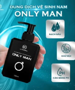 Dung dịch vệ sinh nam giới ONLY MAN giảm viêm ngứa, Cải thiện hạt ngọc cho phái mạnh (150ml) 10 Dung dịch vệ sinh nam giới ONLY MAN giảm viêm ngứa, Cải thiện hạt ngọc cho phái mạnh (150ml) - Ảnh 5