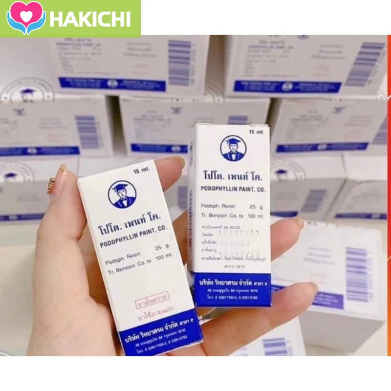 Chấm mụn cóc Thái Lan lọ 15g 2 chammun1
