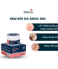 Kem bôi da Dego 30g hỗ trợ cải thiện ngứa đỏ da