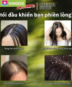 Dầu Gội DONAN dược liệu 2in1 Hà Thủ Ô Dầu Gội / Thảo mộc Dầu Gội , Giảm Gãy Rụng / Donan xà phòng 90g - Ảnh 8