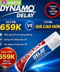 Chai xịt Dynamo Delay Mỹ chính hãng – Chống xuất tinh sớm, kéo dài thời gian quan hệ (Lidocaine USP 13%) 11 Chai xịt Dynamo Delay Mỹ chính hãng – Chống xuất tinh sớm, kéo dài thời gian quan hệ (Lidocaine USP 13%) - Ảnh 4