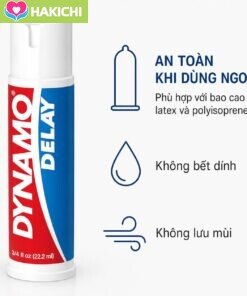 Chai xịt Dynamo Delay Mỹ chính hãng – Chống xuất tinh sớm, kéo dài thời gian quan hệ (Lidocaine USP 13%) 15 Chai xịt Dynamo Delay Mỹ chính hãng – Chống xuất tinh sớm, kéo dài thời gian quan hệ (Lidocaine USP 13%) - Ảnh 8