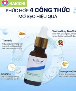 Kem Và Serum Sẹo Actiscar 15ml/20g Làm Mờ Vết Thâm Nám Vết Sẹo Trên Da Mềm Mịn Da Giảm Sẹo Lồi 11 Kem Và Serum Sẹo Actiscar 15ml/20g Làm Mờ Vết Thâm Nám Vết Sẹo Trên Da Mềm Mịn Da Giảm Sẹo Lồi - Ảnh 4