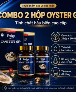 Tinh chất hàu biển cao cấp, hỗ trợ bổ sung dưỡng chất cho cơ thể - Thực phẩm bảo vệ sức khỏe Feelex hộp 60 viên - Ảnh 5