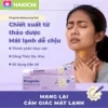 Gel bôi làm dịu họng, gel bôi thảo dược an toàn lành tính, dễ sử dụng