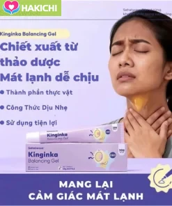 Gel bôi làm dịu họng, gel bôi thảo dược an toàn lành tính, dễ sử dụng