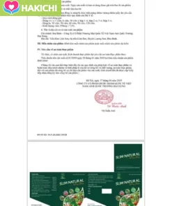 Giảm Cân Siêu Mạnh Slim Natural Hoàng Cung Giảm Cấp Tốc 5_10KG-CAM KẾT CHÍNH HÃNG 17 Giảm Cân Siêu Mạnh Slim Natural Hoàng Cung Giảm Cấp Tốc 5_10KG-CAM KẾT CHÍNH HÃNG - Ảnh 9