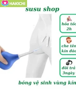 Dụng cụ thụt rửa hậu môn bình xịt rửa vệ sinh âm đạo phụ nữ hỗ trợ điều trị phụ khoa nhựa cao su 11 Dụng cụ thụt rửa hậu môn bình xịt rửa vệ sinh âm đạo phụ nữ hỗ trợ điều trị phụ khoa nhựa cao su - Ảnh 3